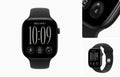 Apple Watch Series 12 (GPS) 42mm Aluminum Case with Sand Sport Band - S/M - Light Gold - (2026)